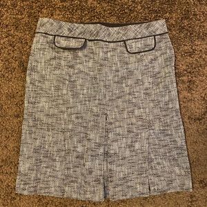 Ann Taylor Loft Plaid Pencil Skirt 14